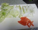 白菜の焼きナムル作り方1写真