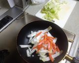 白菜の焼きナムル作り方2写真