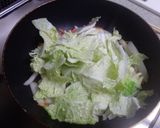 白菜の焼きナムル作り方3写真