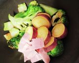 弁当★さつま芋とブロッコリー★ご飯が進む作り方3写真