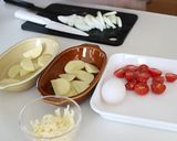ヘルシーな生地なし豆乳キッシュ作り方1写真