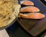 *鮭のみそクリーム グラタン風*作り方3写真