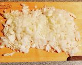 玉ねぎ、じゃがいも、ひき肉キーマカレー風作り方1写真