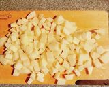 玉ねぎ、じゃがいも、ひき肉キーマカレー風作り方2写真