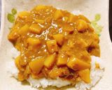 玉ねぎ、じゃがいも、ひき肉キーマカレー風作り方6写真