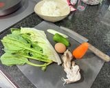 野菜たっぷりチャーハン作り方1写真