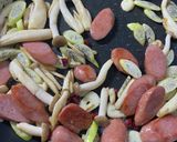 【ワンパン】残りものでペペロンチーノ作り方4写真