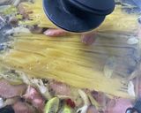【ワンパン】残りものでペペロンチーノ作り方6写真