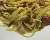 【ワンパン】残りものでペペロンチーノ作り方8写真