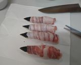 特級呪物・両面宿儺の指風肉巻きちくわ②作り方4写真
