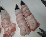 特級呪物・両面宿儺の指風肉巻きちくわ②作り方5写真