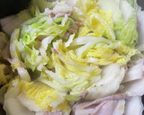【簡単】豚肉と白菜　ミルフィーユ鍋作り方5写真