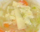 野菜コンソメスープ！野菜と塩と水で作る✨作り方6写真