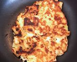 油揚げをお肉に見立てたヘルシーお好み焼き作り方5写真