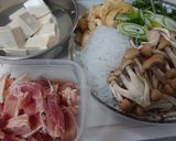 鶏肉ゴボウ鍋作り方2写真