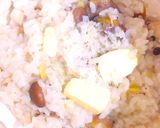 栗ご飯からの焼きリゾット作り方3写真