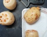 レンコンのマヨクリームサラダカレー風味作り方1写真