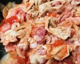 豚こまぎれ肉のポークチャップ作り方3写真
