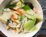 肉無豆腐簡単きな粉オイきんぴら味野菜炒め作り方13写真