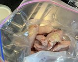 下味冷凍可!弁当にも!塩麹で手羽中チキン作り方1写真