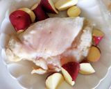 花椒香るよだれ鶏&さつま芋★昼ご飯★弁当作り方3写真
