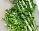 【冬の定番】大根葉とじゃこの炒め物作り方1写真