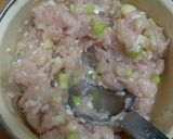 鶏つみれ中華味スープ作り方3写真