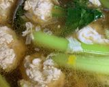 鶏つみれ中華味スープ作り方9写真