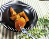 ホットスイーツ♡柿のシナモンバター焼き作り方4写真