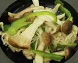 3種類のキノコたっぷり中華炒め作り方5写真
