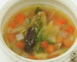 根菜たっぷり中華スープ作り方4写真
