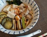 栄養士レシピ＊鶏南蛮うどん作り方5写真