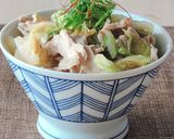 レンジ6分★白菜と豚バラ★ランチ★昼ご飯作り方4写真