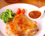 驚くほどパリパリチキン!オニオンソース作り方5写真
