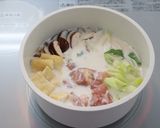 介護食　奈良郷土料理　飛鳥鍋作り方5写真