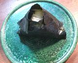 鮒寿司（鮒ずし）の飯と梅干おむすび　作り方2写真