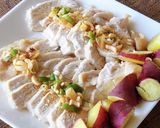 花椒香るよだれ鶏&さつま芋★昼ご飯★弁当作り方7写真