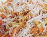 簡単♪JAのらっきょう酢1本でなます作り方5写真