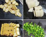 牛ごぼうと大根の厚揚げ炒り豆腐作り方2写真