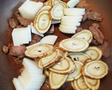 牛ごぼうと大根の厚揚げ炒り豆腐作り方5写真