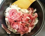 肉じゃがの汁をリメイク 豚丼作り方2写真