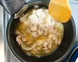 肉じゃがの汁をリメイク 豚丼作り方3写真