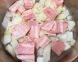 高野豆腐とベーコンのクリーム煮♪作り方2写真