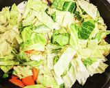 コクがあるイタリアン風野菜炒め丼作り方3写真