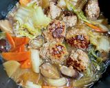 白菜とミニハンバーグ中華風煮込み作り方8写真