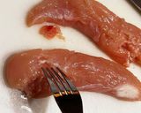ささみサラダチキン（塩だれ）作り方1写真