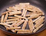 ポリポリごぼうと牛肉の甘辛炒めのお惣菜作り方3写真