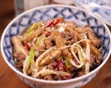 ポリポリごぼうと牛肉の甘辛炒めのお惣菜作り方6写真