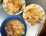 レンジ簡単きな粉中華風焼きそば味甘酢酢豚作り方4写真