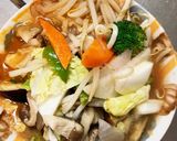 レンジ簡単きな粉生姜チリソース味甘酢酢豚作り方13写真